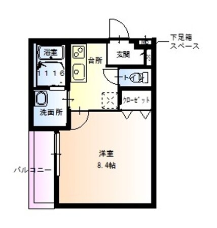 フジパレス塚本Ⅱ番館の物件間取画像